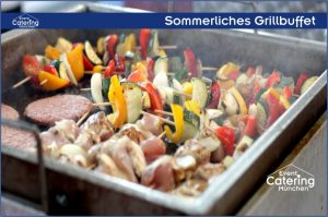 Sommerliches Grillbuffet Catering Niederbayern
