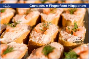 Canapés Fingerfood Häppchen von Catering Niederbayern