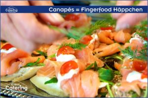 Canapés Fingerfood Häppchen von Catering Niederbayern
