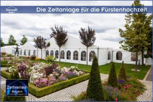 VIP-Hochzeit im Zelt von Zeltverleih Niederbayern