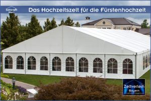 VIP-Hochzeit im Zelt von Zeltverleih Niederbayern