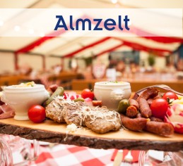 Almfest im Almzelt Niederbayern