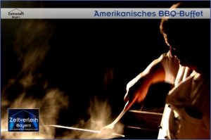 Amerikanisches BBQ Zeltverleih Niederbayern