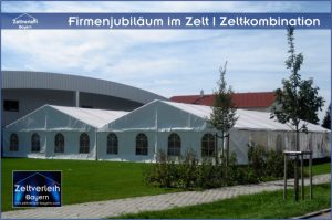 Firmenjubiläum im Zelt Zeltverleih Niederbayern
