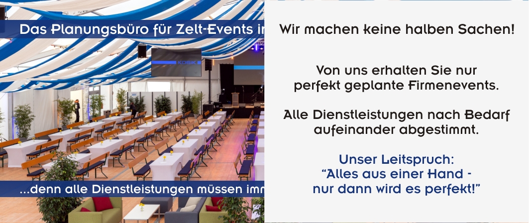 Zeltverleih + Catering Niederbayern